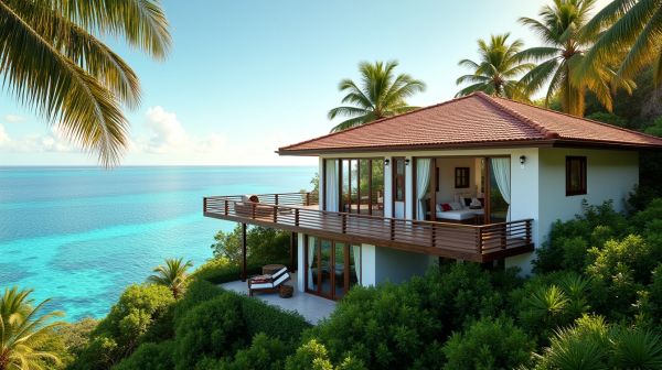 Réservez votre location de villa Guadeloupe avec vue mer pour vos vacances