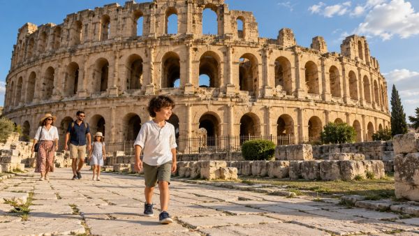 Top 7 destinations familiales à explorer en Tunisie