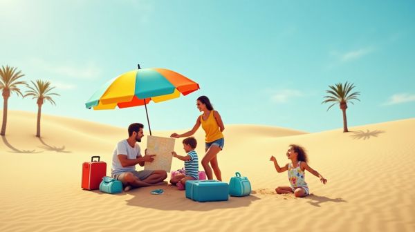 Voyager en famille en Tunisie : les meilleures destinations à découvrir